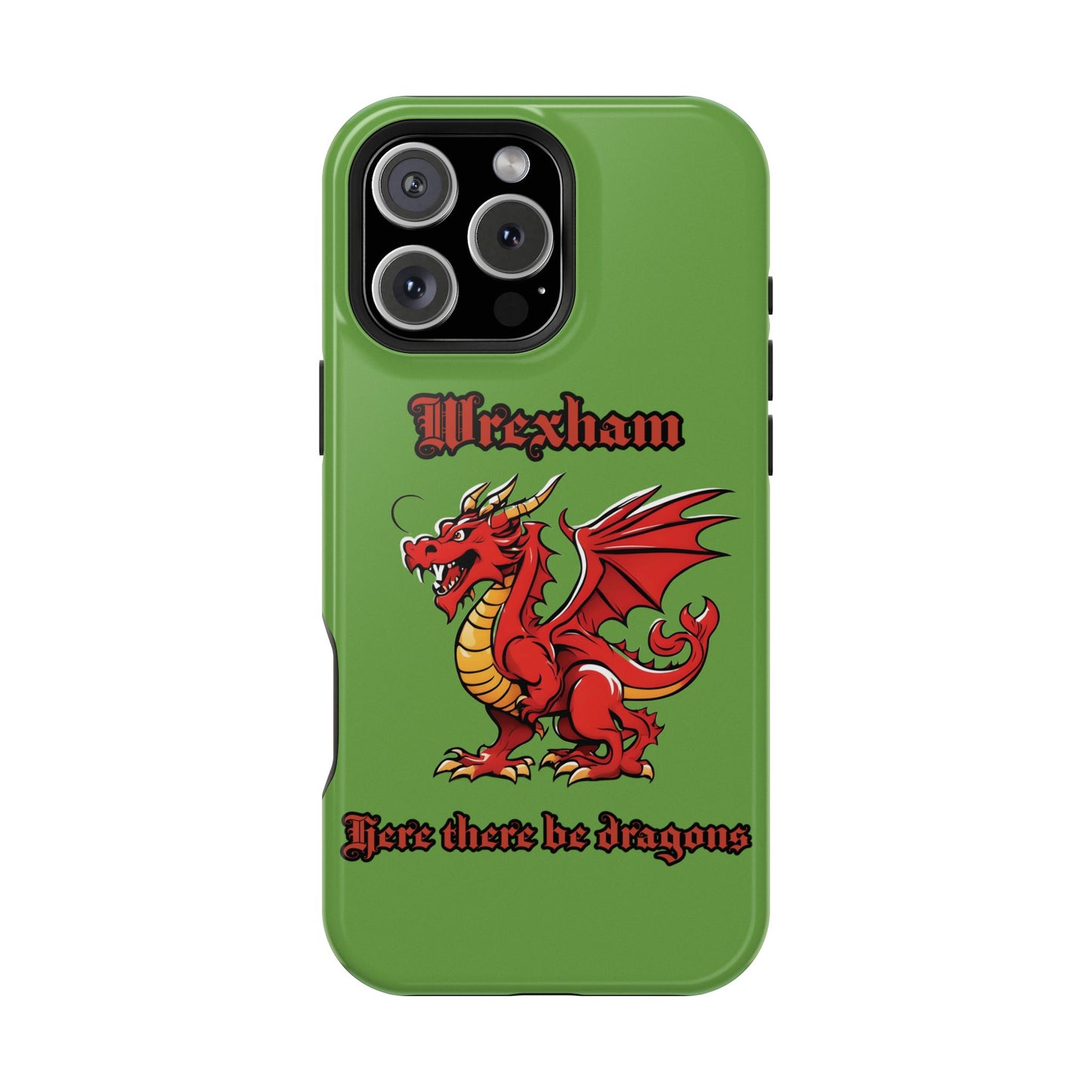 Wrexham Dragons Impact-Resistant Cases
