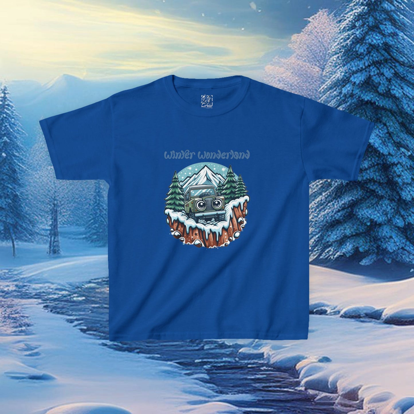 Winter Wonderland Off-road Kids Tee