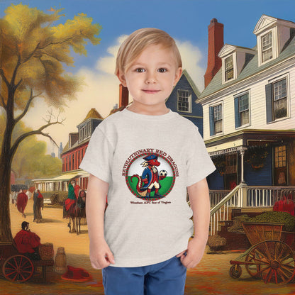 Little Revolutionary Red Dragons Toddler Tee