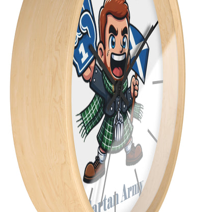 Tartan Army Wall Clock