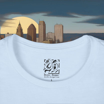 Pittsburgh Football Logo Women's Softstyle Tee