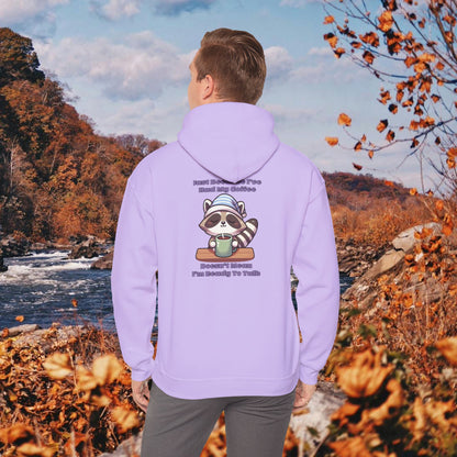 Raccoon Coffee Hoodie