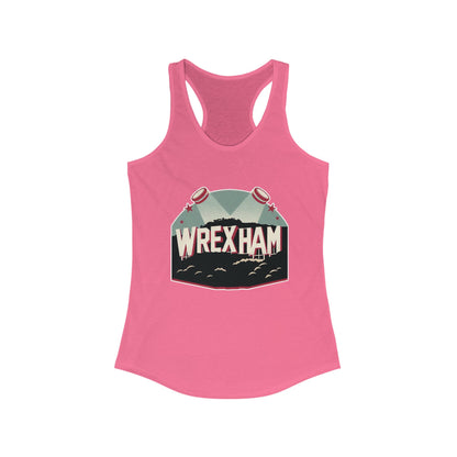 Wrexham Hollywood Sign Women's Racerback Tank