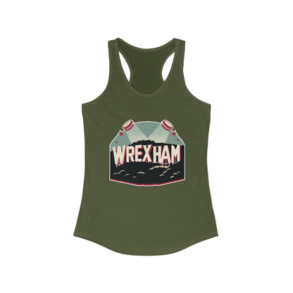 Wrexham Hollywood Sign Women's Racerback Tank