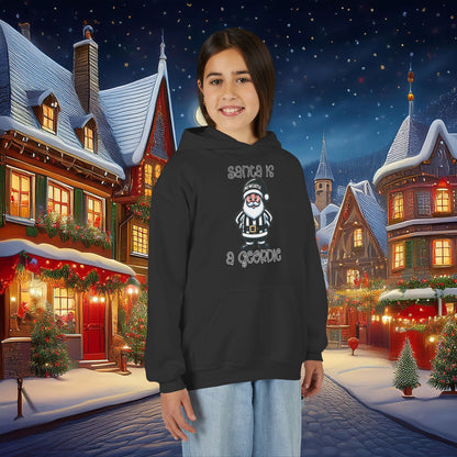 Newcastle United Santa is a Geordie Youth Hoodie