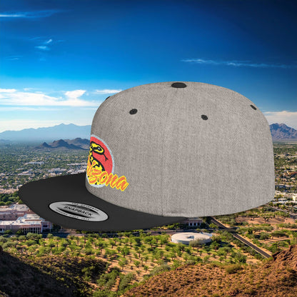 Arizona Baseball Flat Bill Snapback