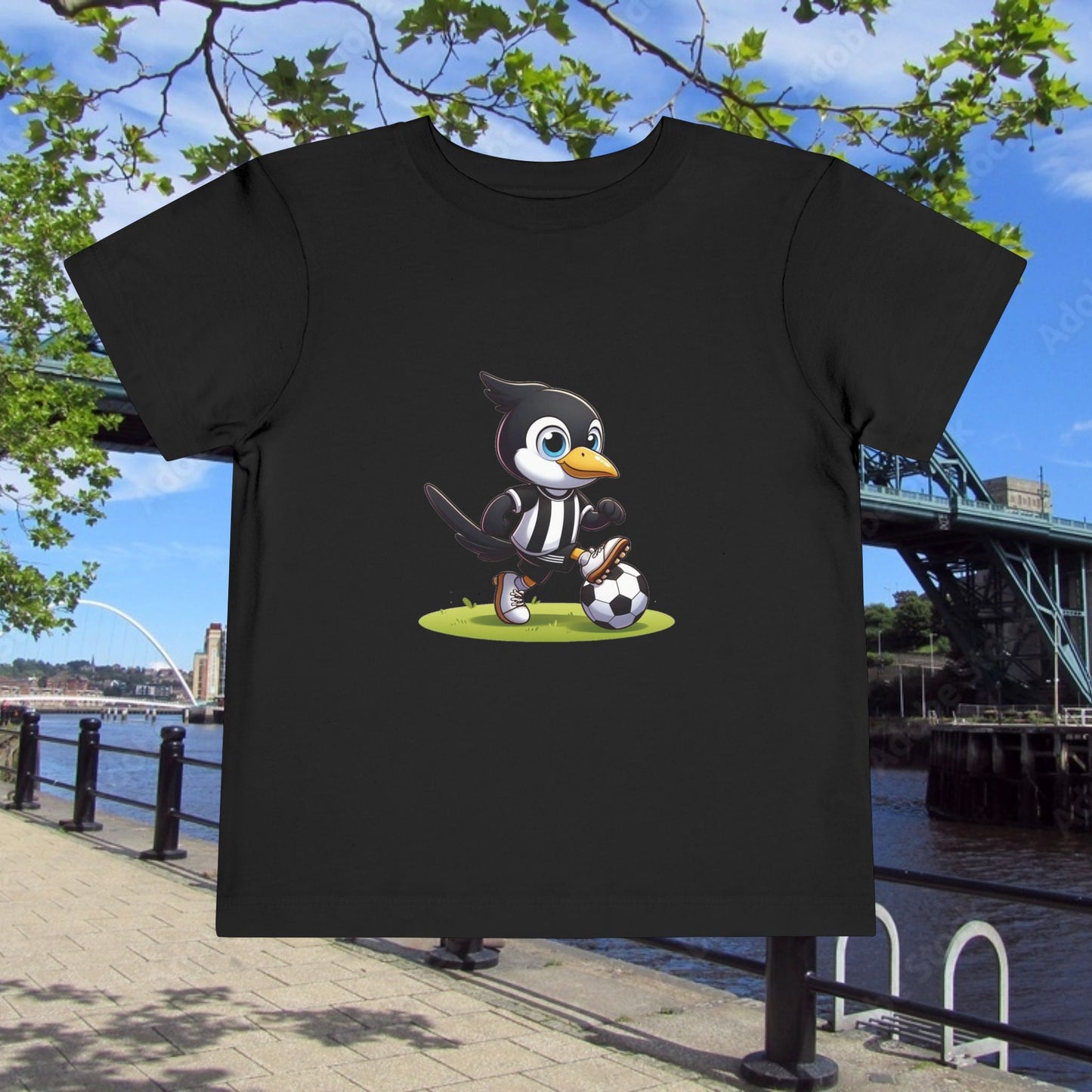 Newcastle United Little Magpie Toddler Tee