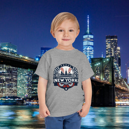 New York Bronx Baseball Toddler Tee