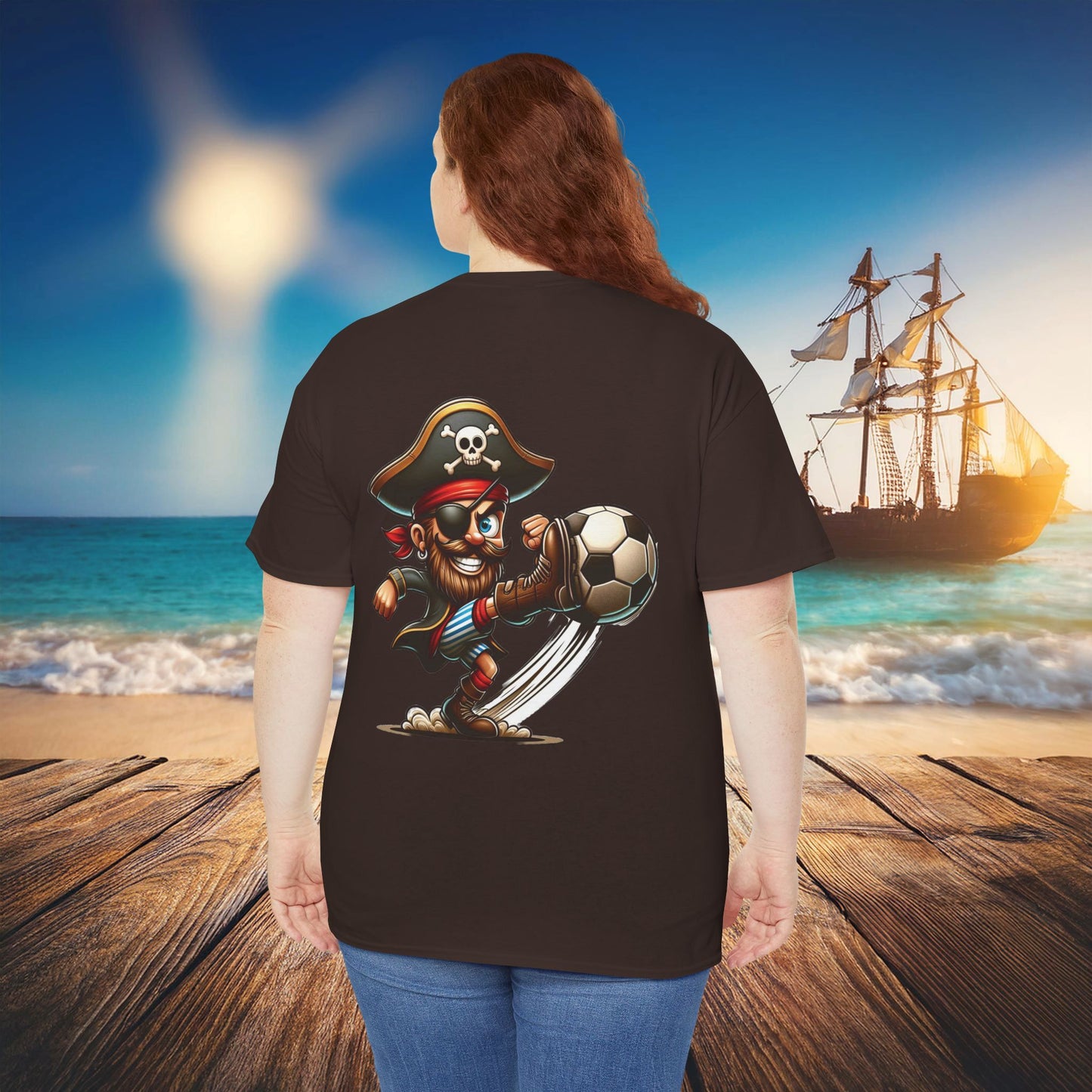 St Pauli Pirate Soccer Tee
