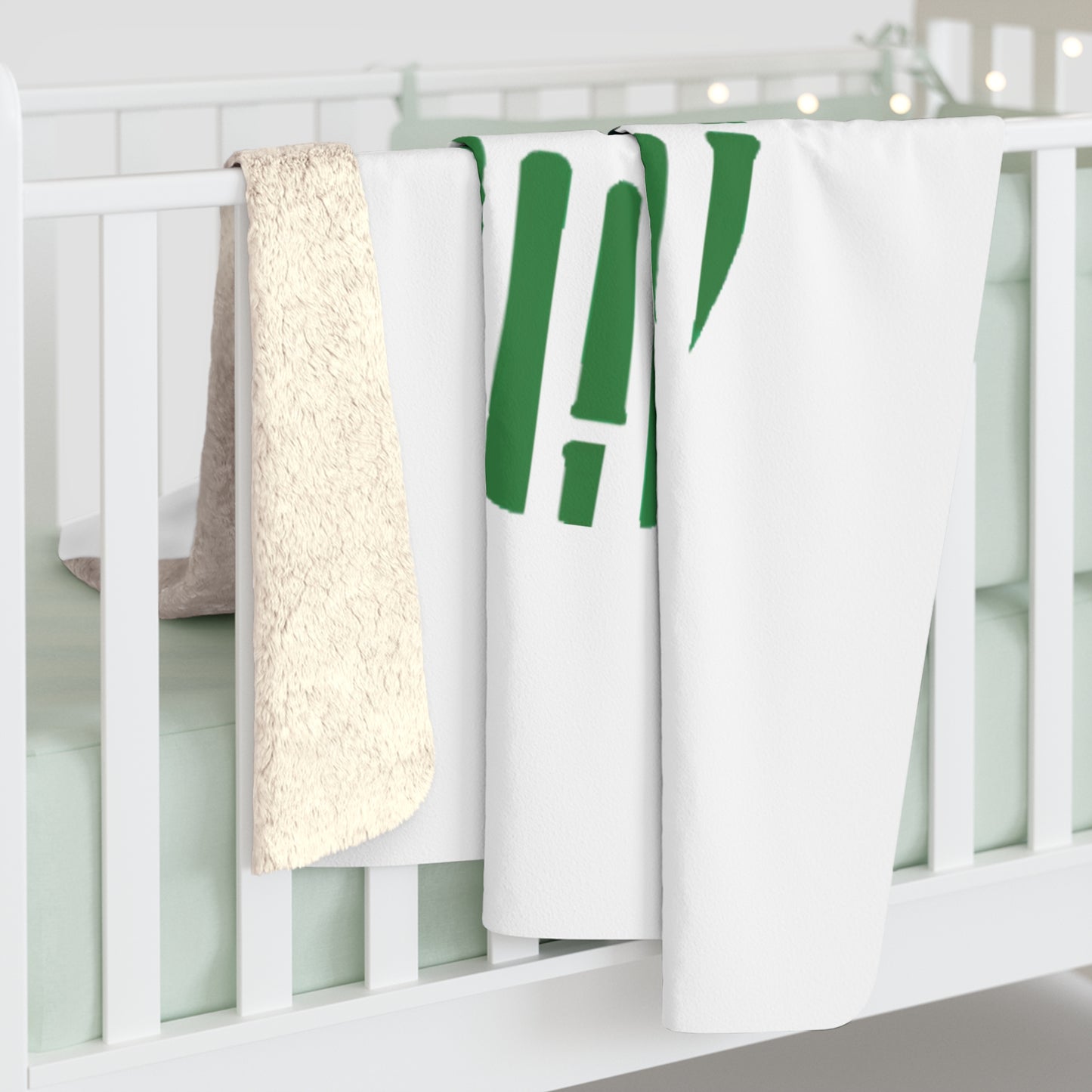 Panda Bamboo Sherpa Fleece Blanket