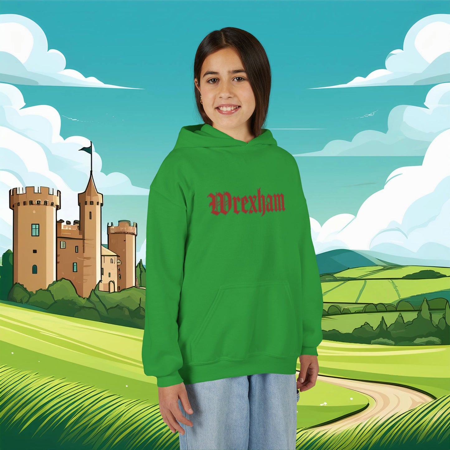 Wrexham Red Dragon Keeper Youth Hoodie