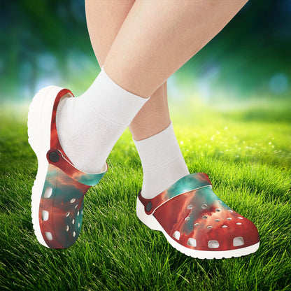 Liverpool Red Galaxy Foam Clogs
