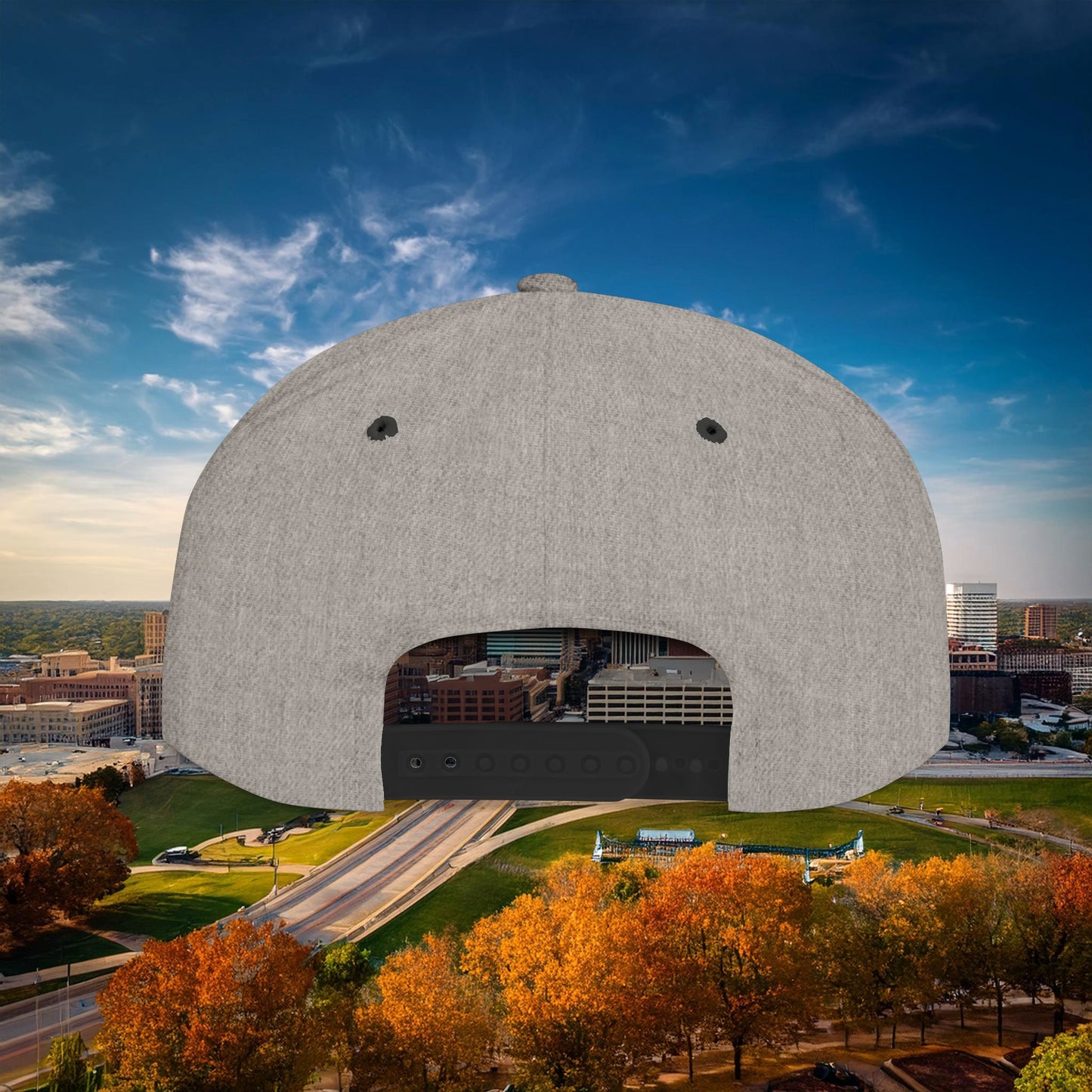 Kansas City Arrow Flat Bill Snapback