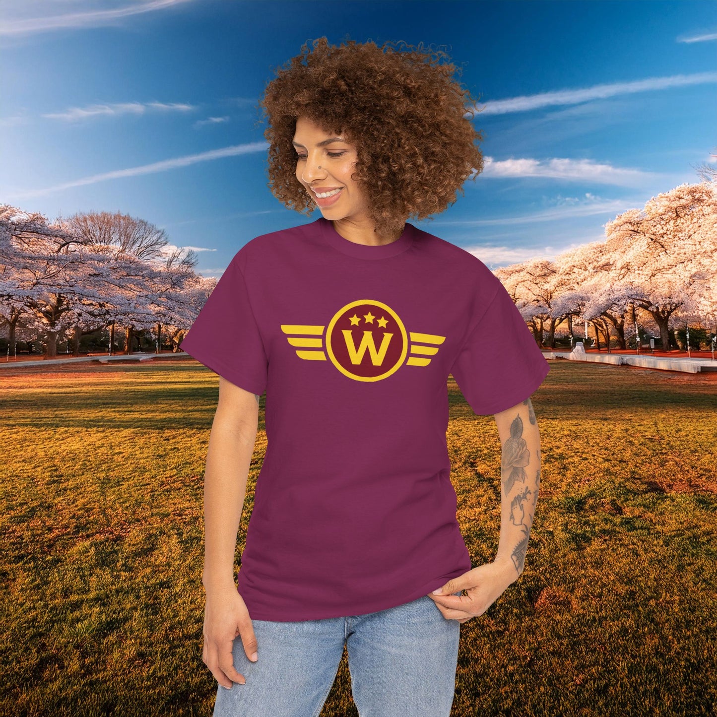 Washington DC Football Logo Tee