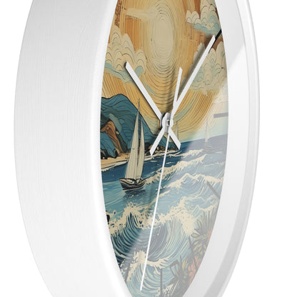 Sailing Weather Wall Clock