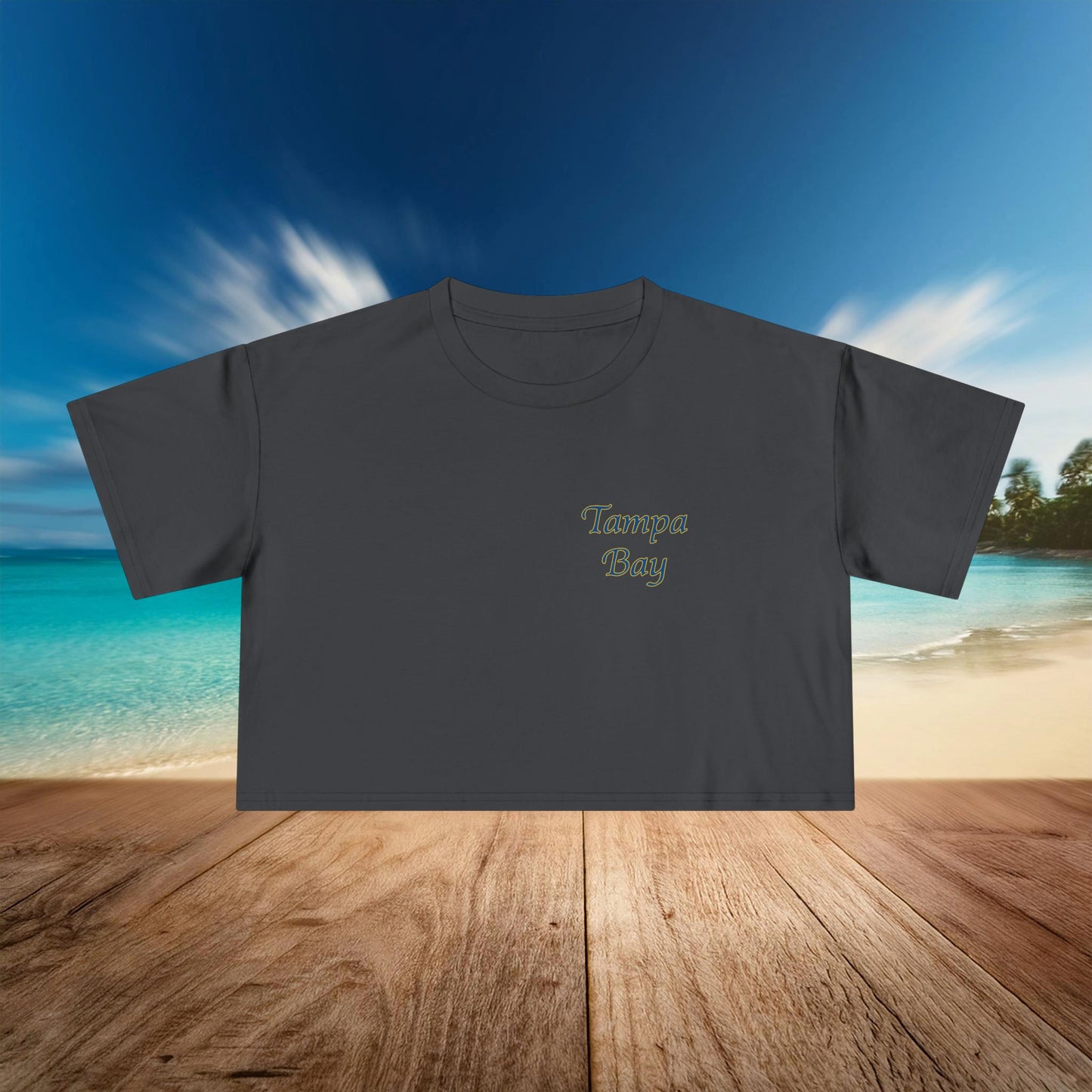 Manta Ray Women's Crop Tee