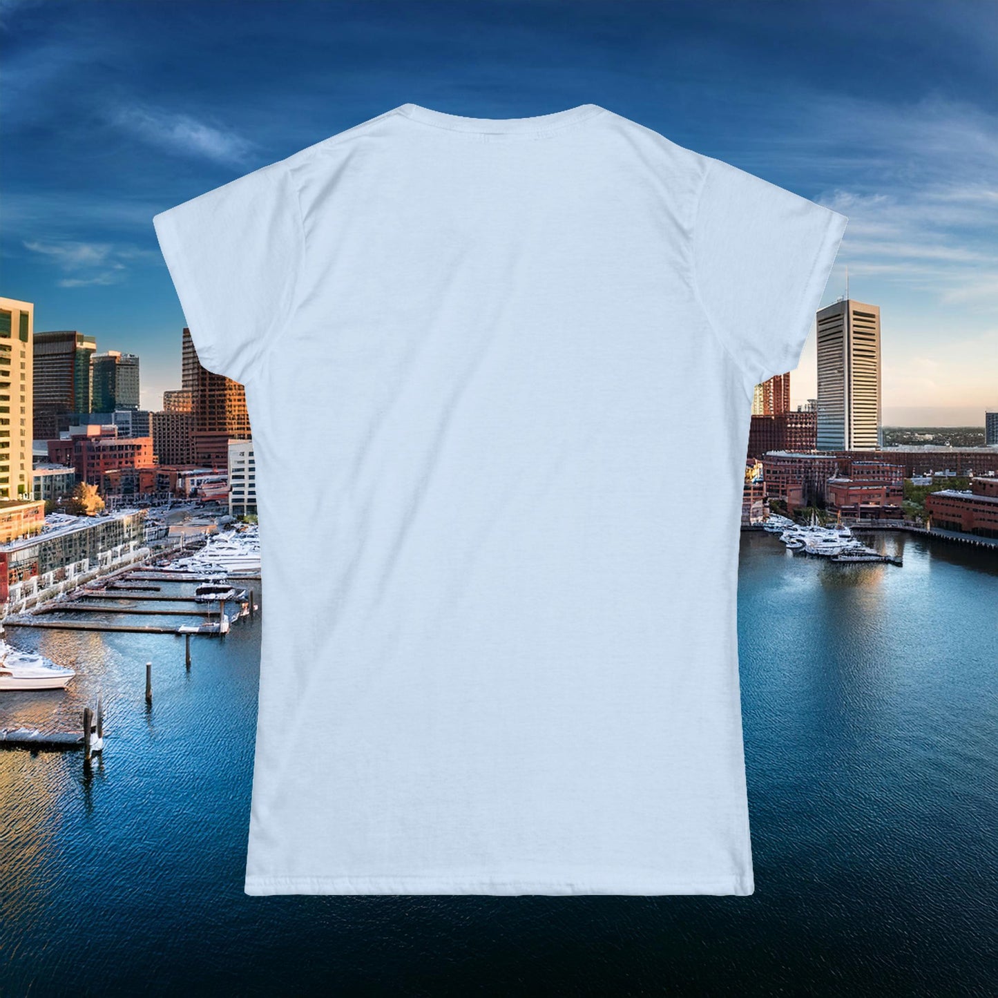 Baltimore Baseball Little Oriole Women's Softstyle Tee