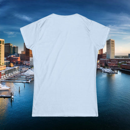 Baltimore Baseball Little Oriole Women's Softstyle Tee