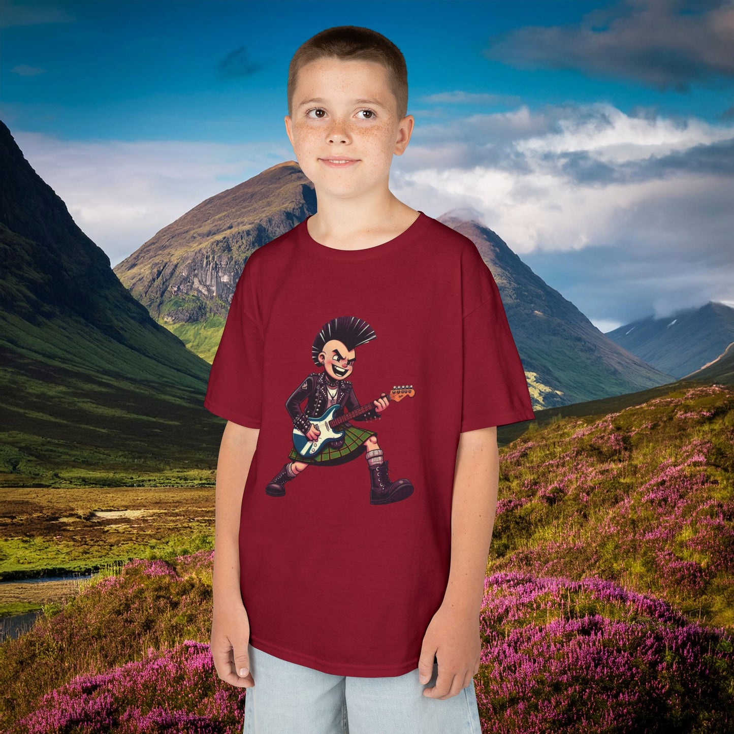 Scottish Rocker Kids Tee