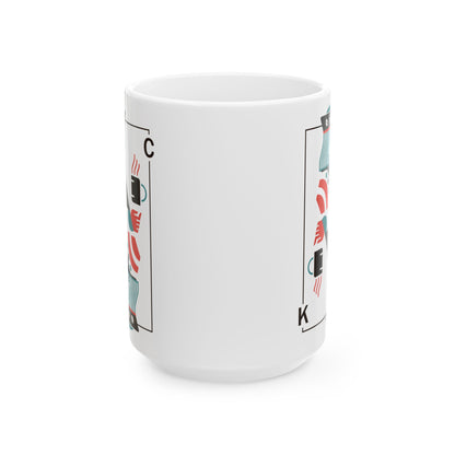 King of Coffee Ceramic Mug (11oz, 15oz)