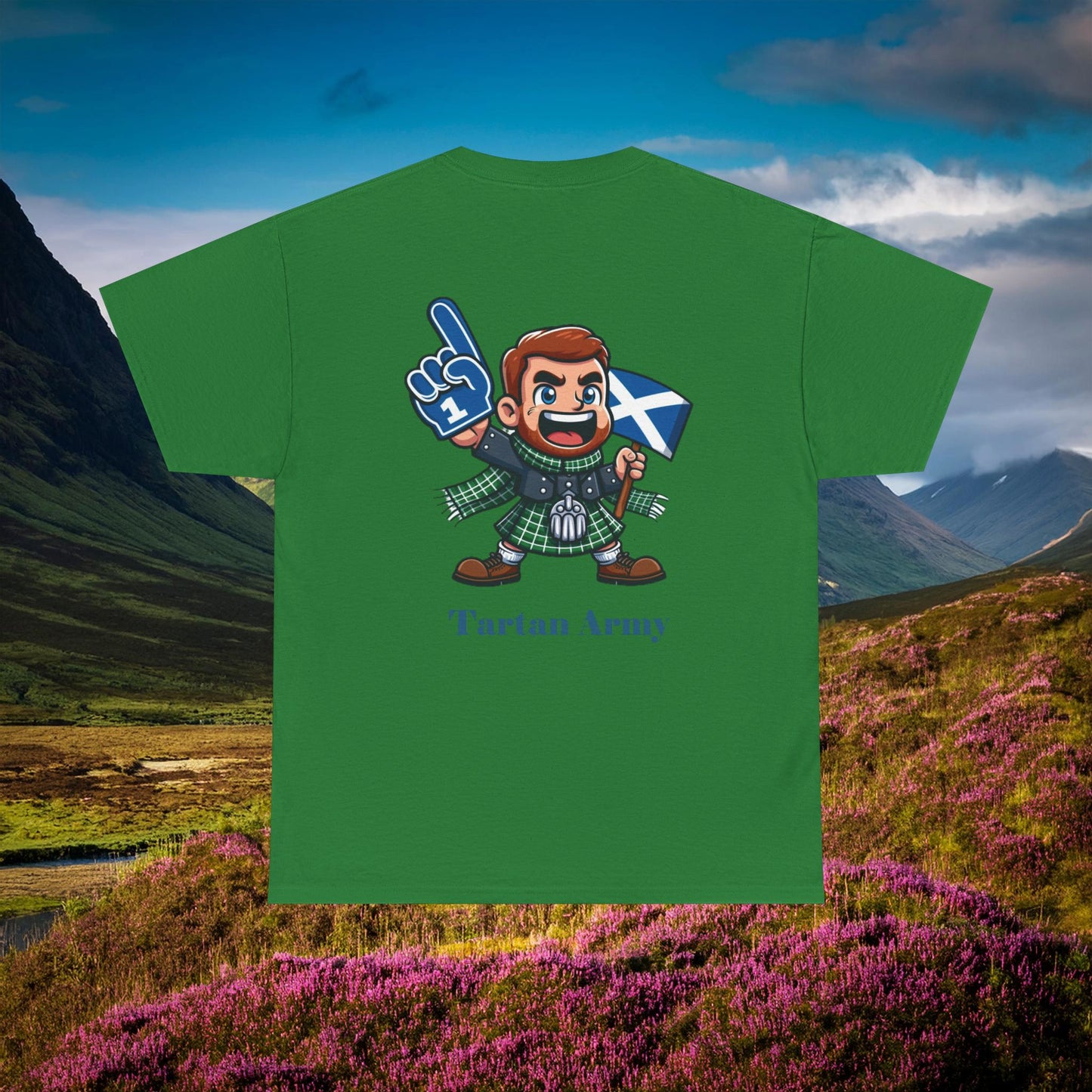 Scotland Tartan Army Tee