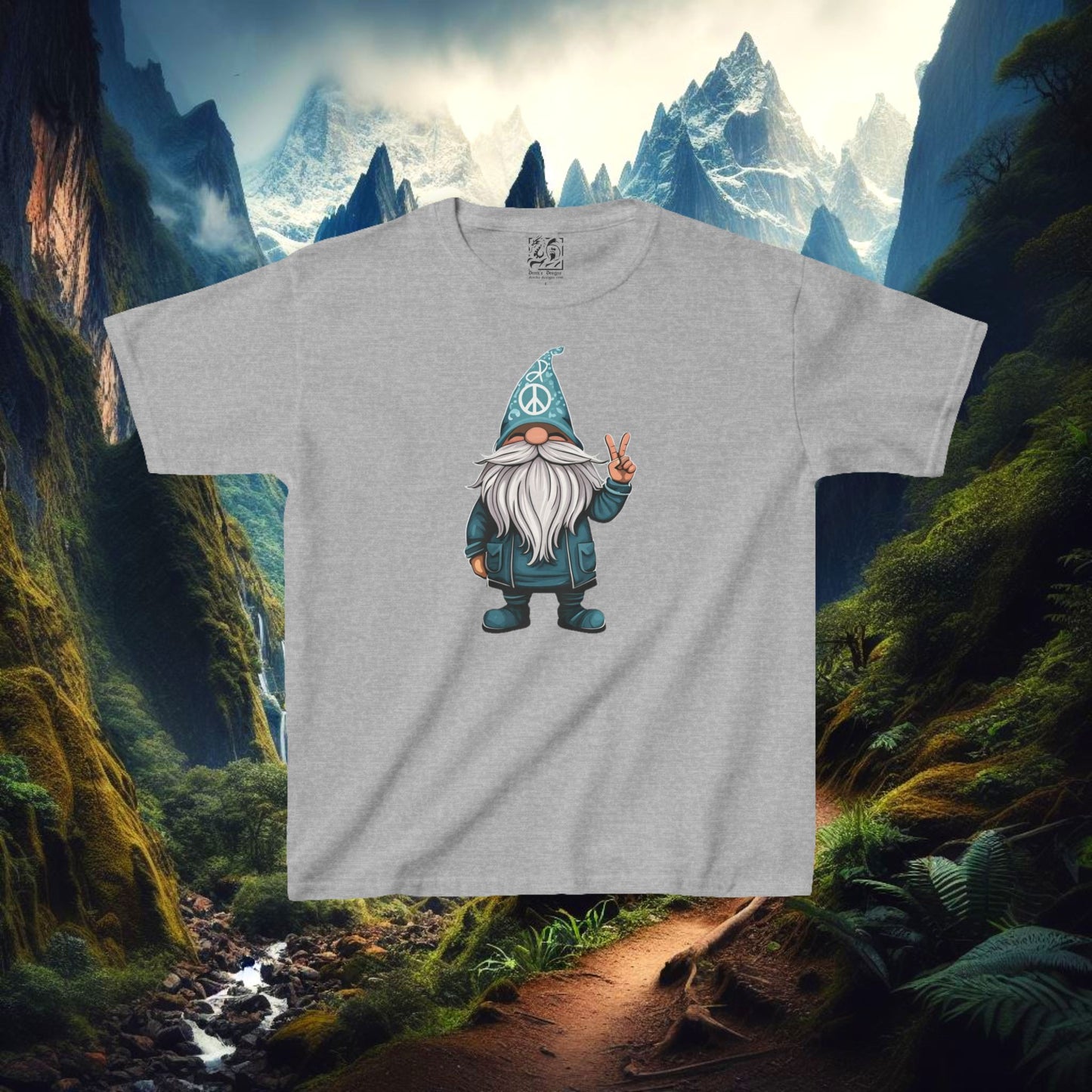 Peace Gnome Kids Tee