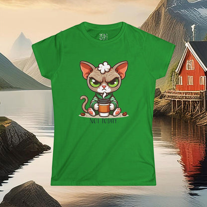 Cranky Cat Women's Softstyle Tee