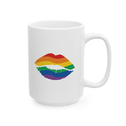 Rainbow Kiss Mugs (11oz/15oz)