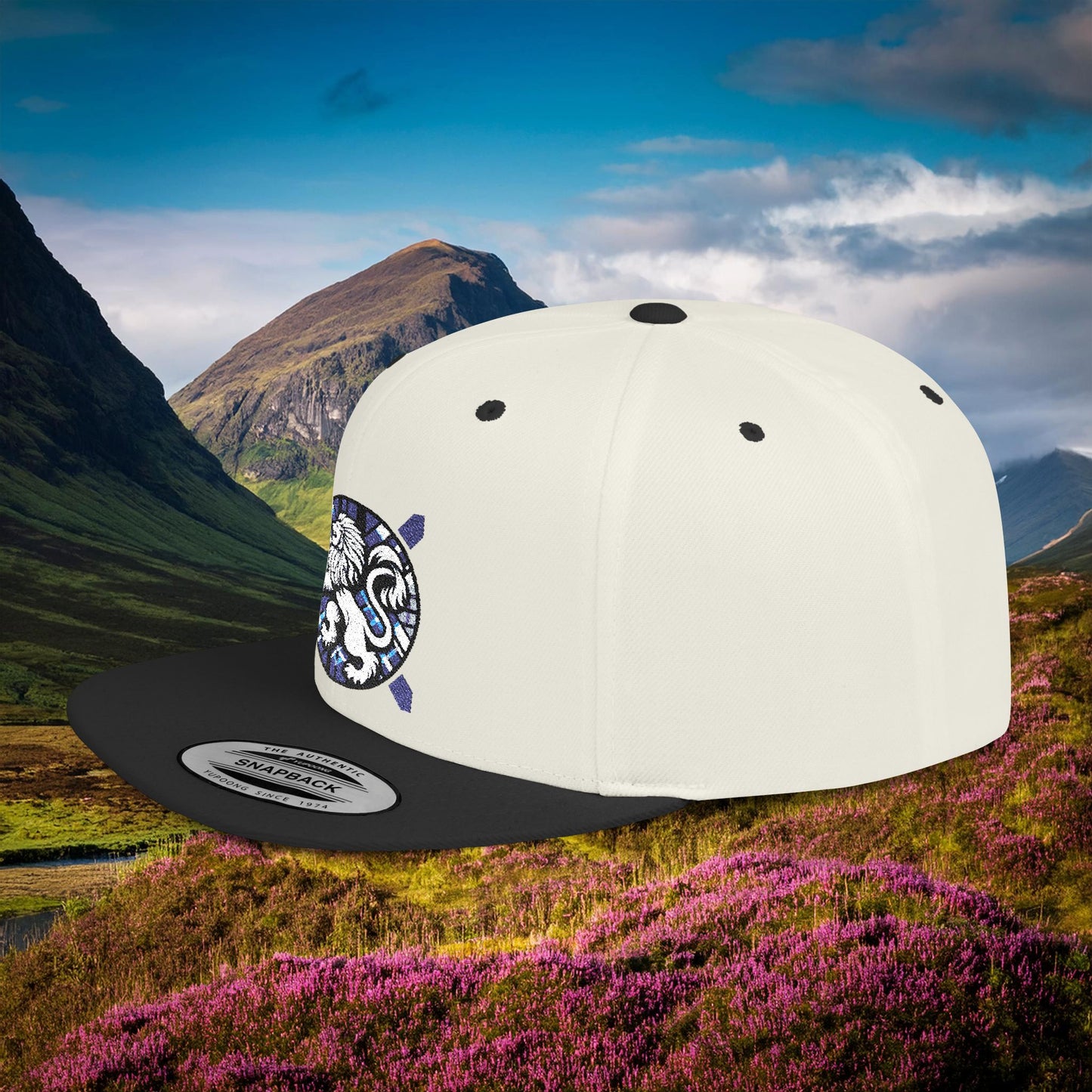 Scotland Rampant Lion Flat Bill Snapback