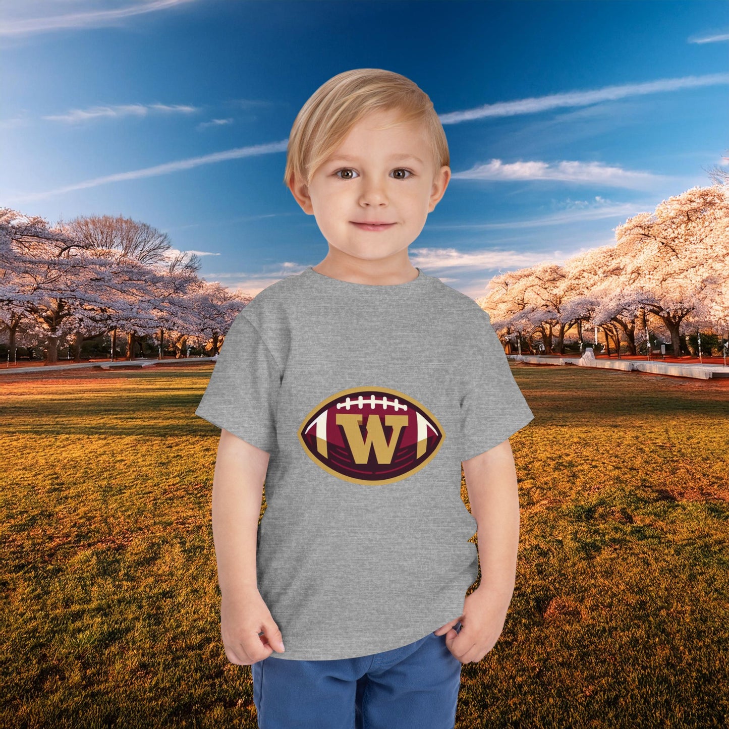 Washington Football Logo Toddler Tee