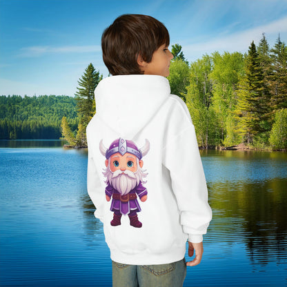 Purple Viking Youth Hoodie