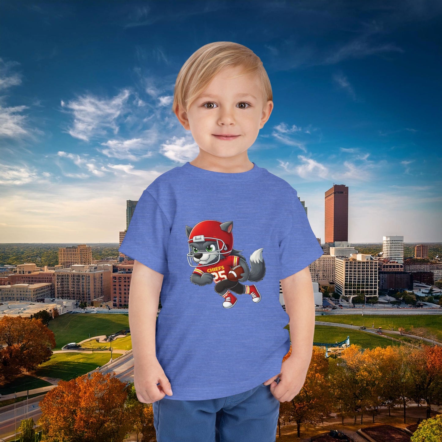 Kansas City Wolf Player Toddler Tee
