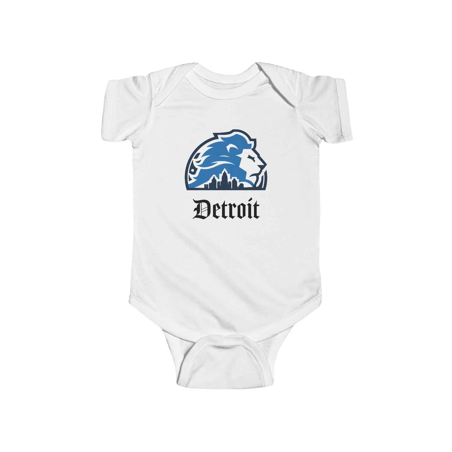 Detroit Football Skyline Infant Bodysuit