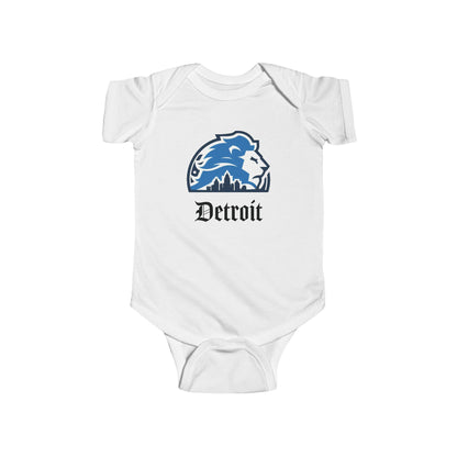 Detroit Football Skyline Infant Bodysuit