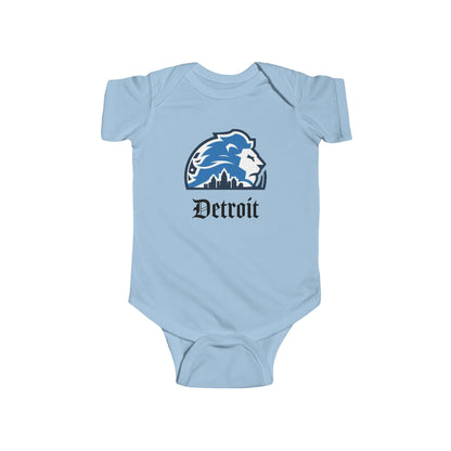 Detroit Football Skyline Infant Bodysuit