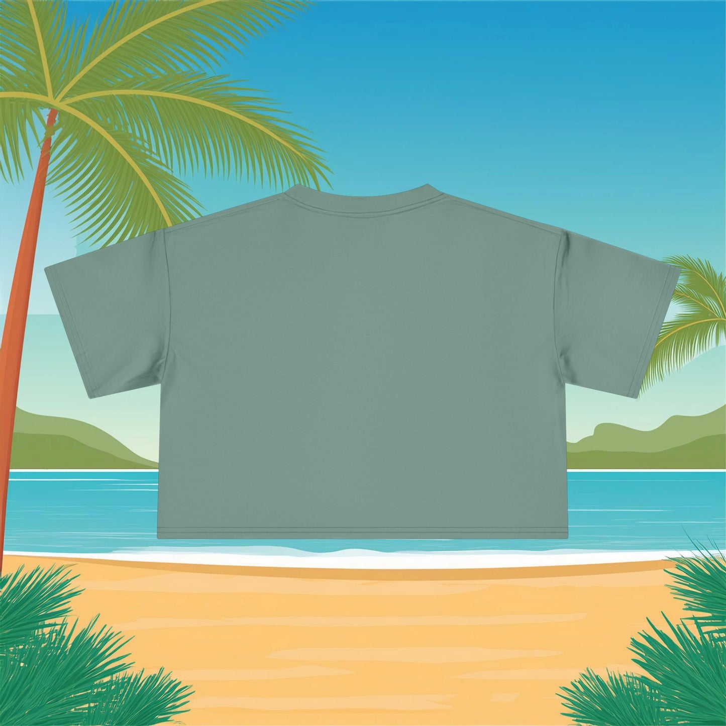 Rainbow Ohana Women's Crop Tee