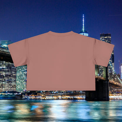 NY Subway Grafitti Women's Crop Tee