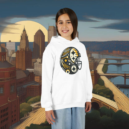 Pittsburgh Football Crest Youth Hoodie
