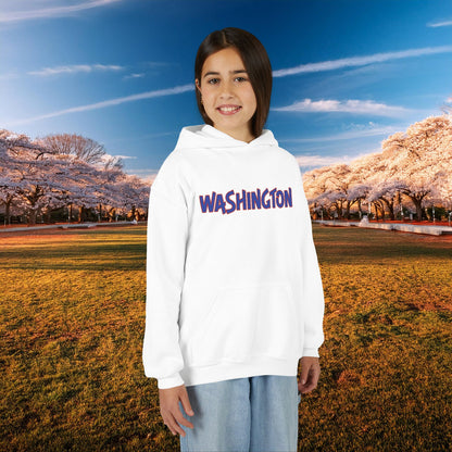 Washington Spirit Eagle Design Youth Hoodie