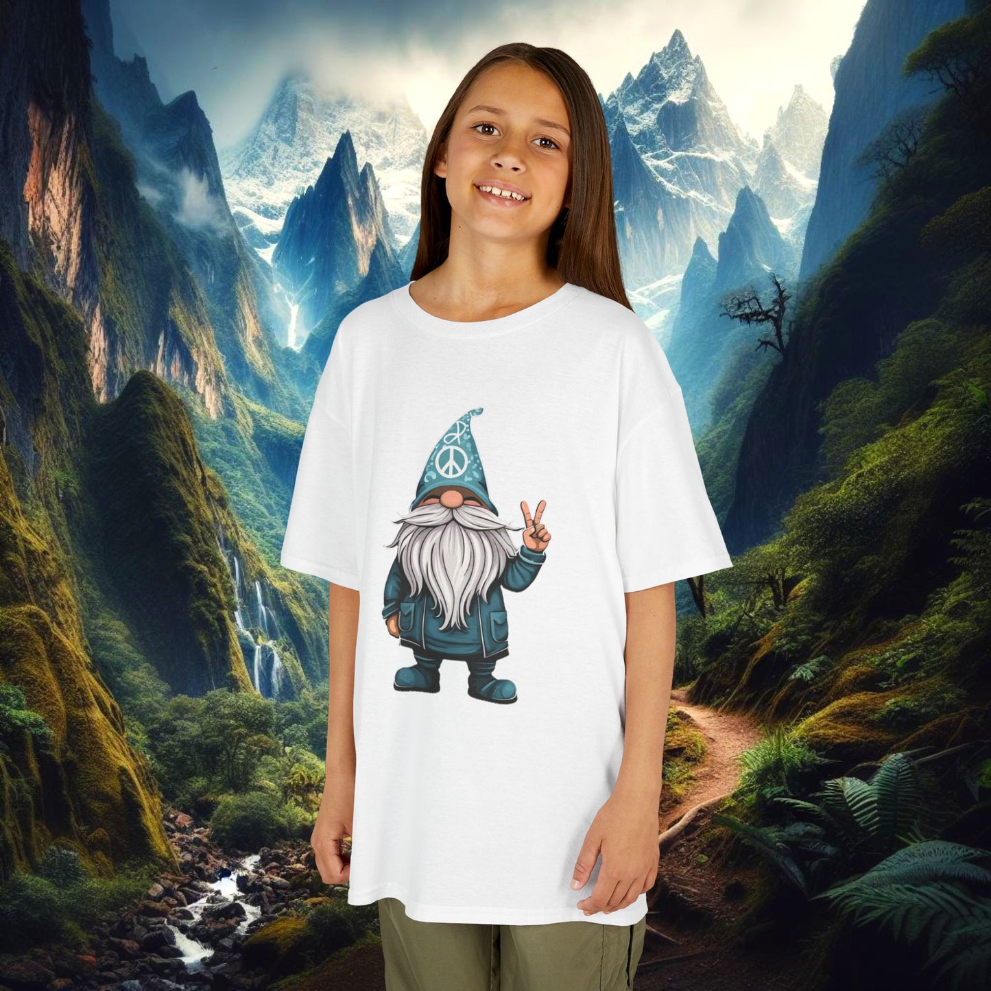 Peace Gnome Kids Tee