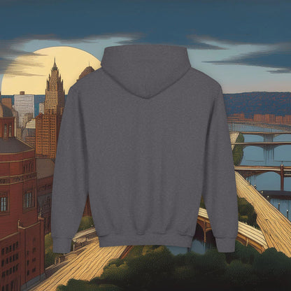 Pittsburgh Football Crest Youth Hoodie