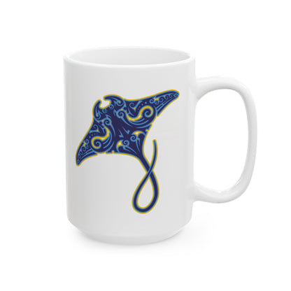 Manta Ray Ceramic Mug (11oz/15oz)