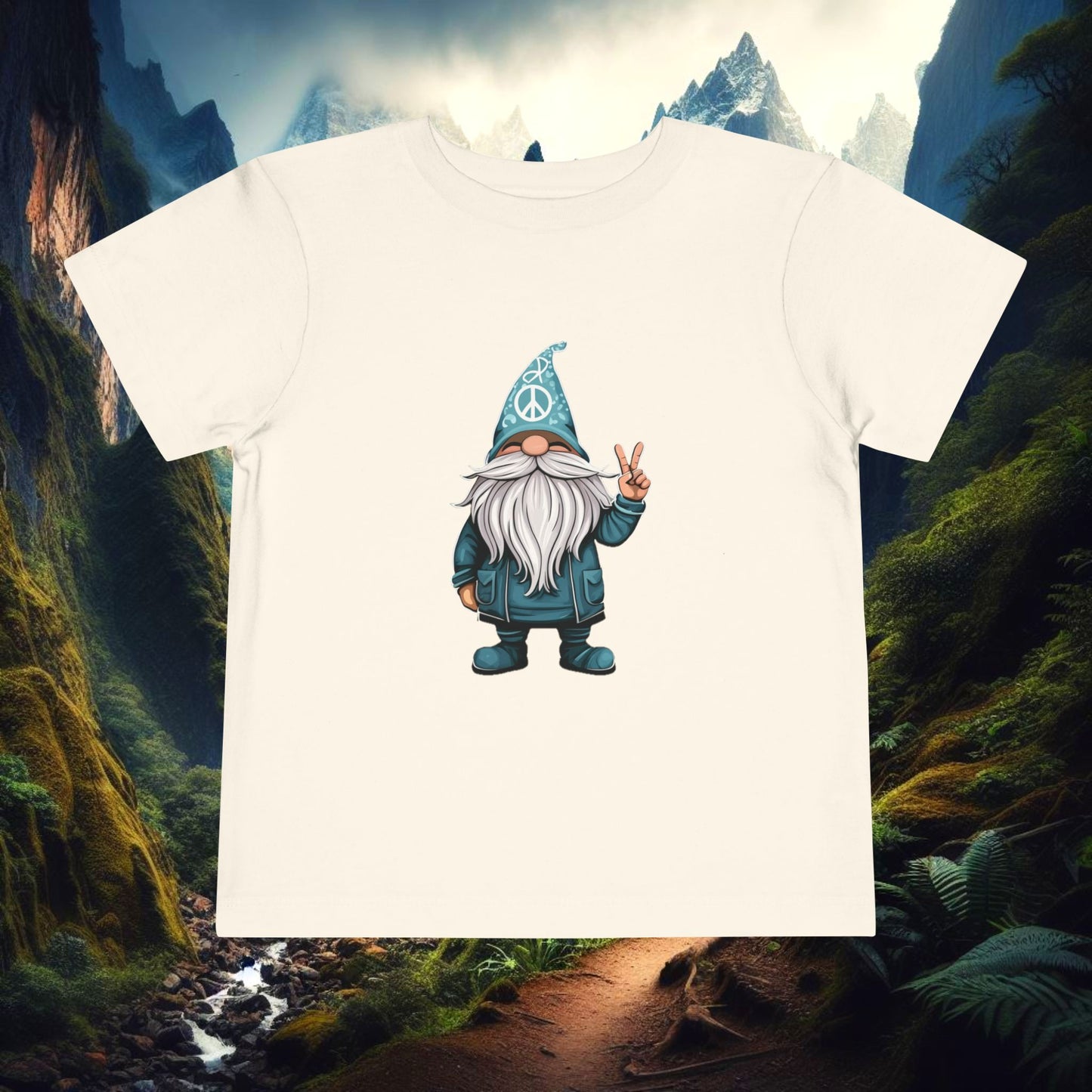 Peace Gnome Toddler Tee