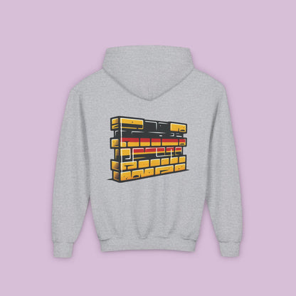 Dortmund Bundesflagge Wall Youth Hoodie