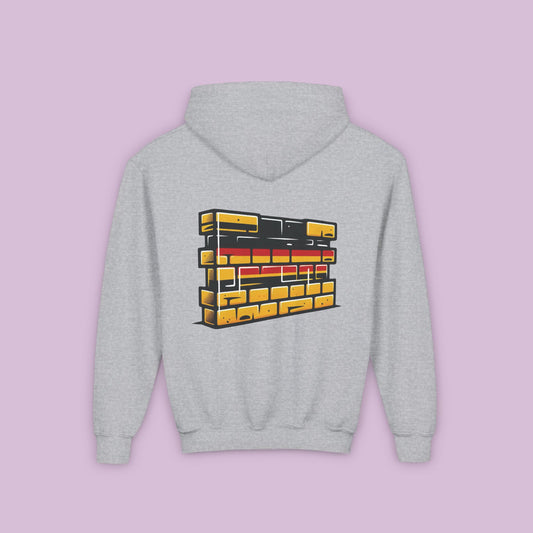 Dortmund Bundesflagge Wall Youth Hoodie