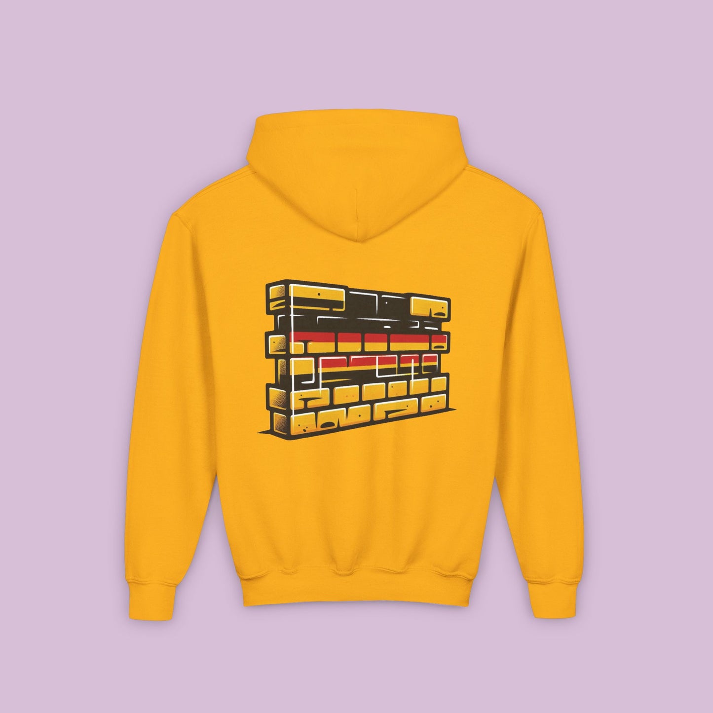 Dortmund Bundesflagge Wall Youth Hoodie