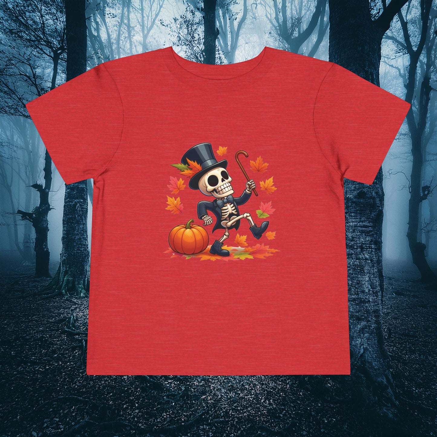 Snazzy Skeleton Toddler Tee