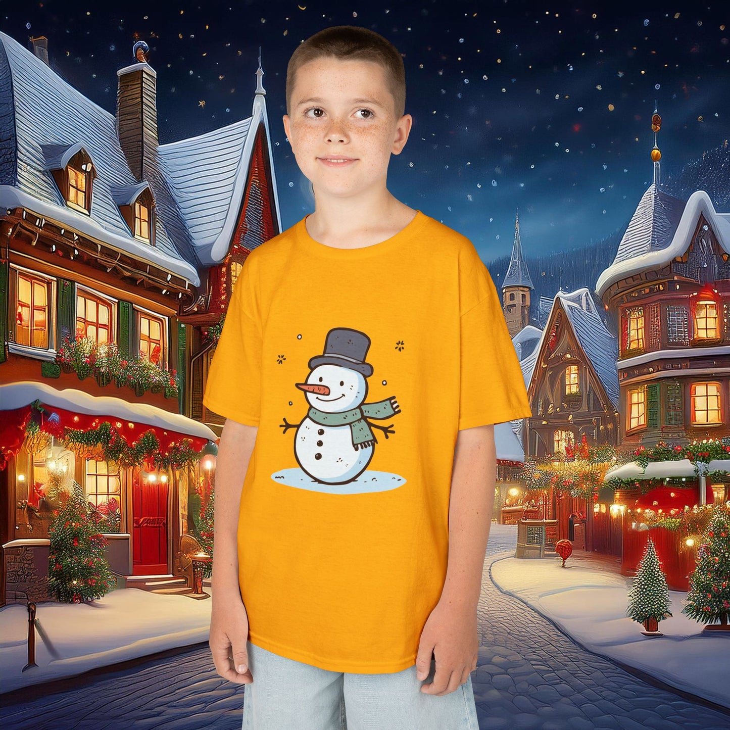 Snowman Kids Tee