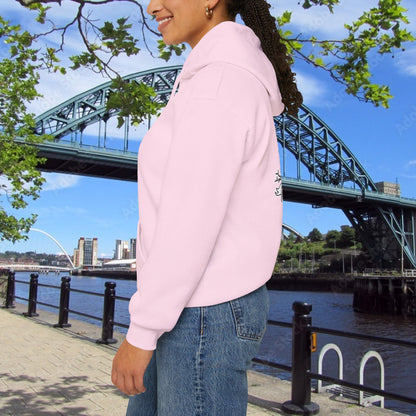 Newcastle United Howay The Lasses B&W (Twin Mags) Hoodie