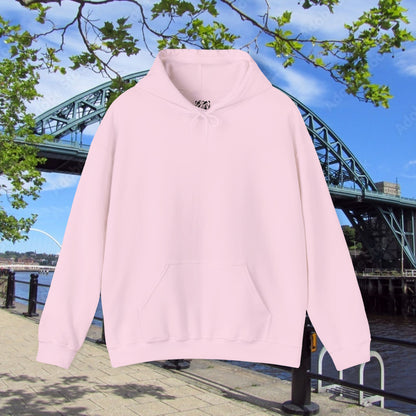 Newcastle United Howay The Lasses B&W (Twin Mags) Hoodie